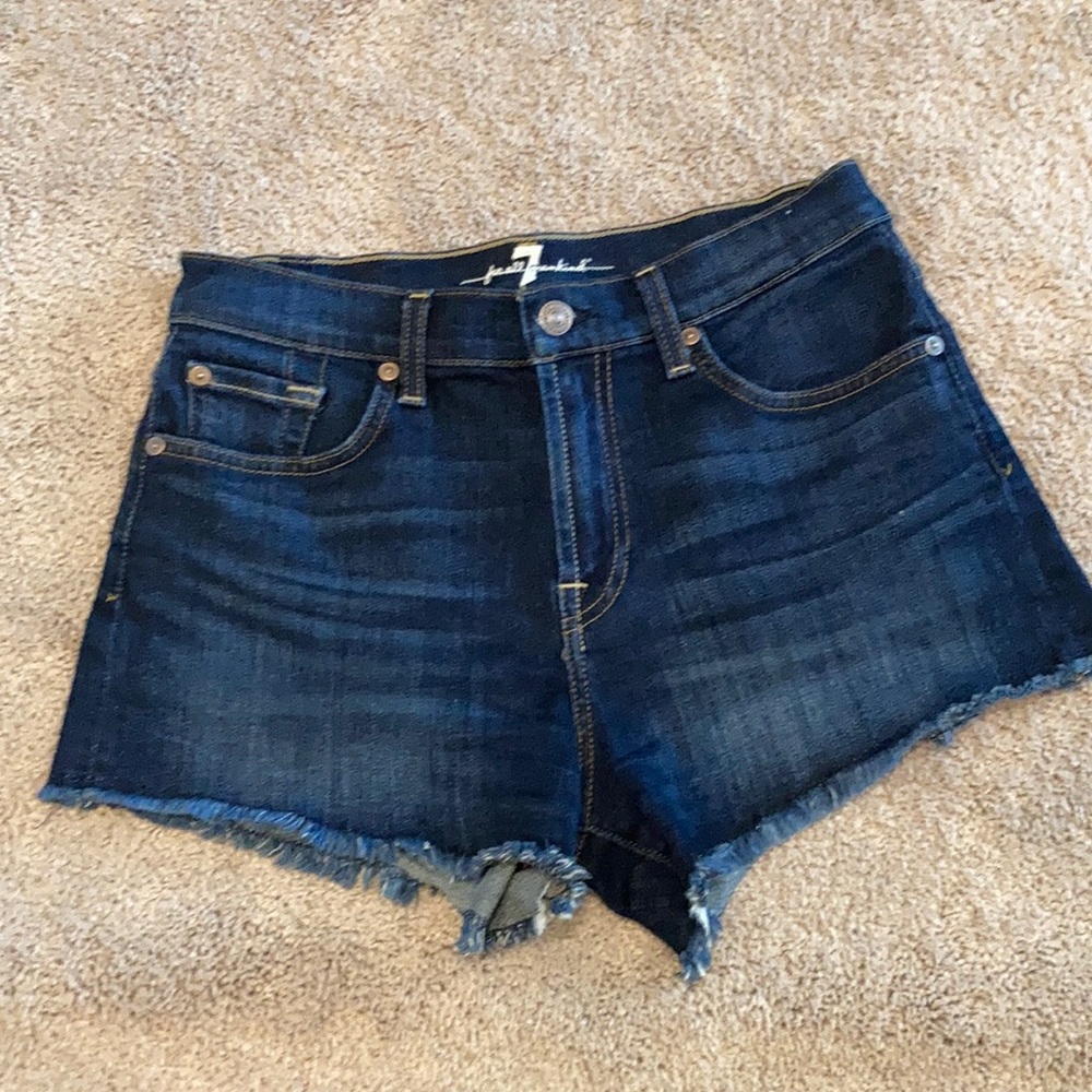 Seven for all man kind cut off shorts